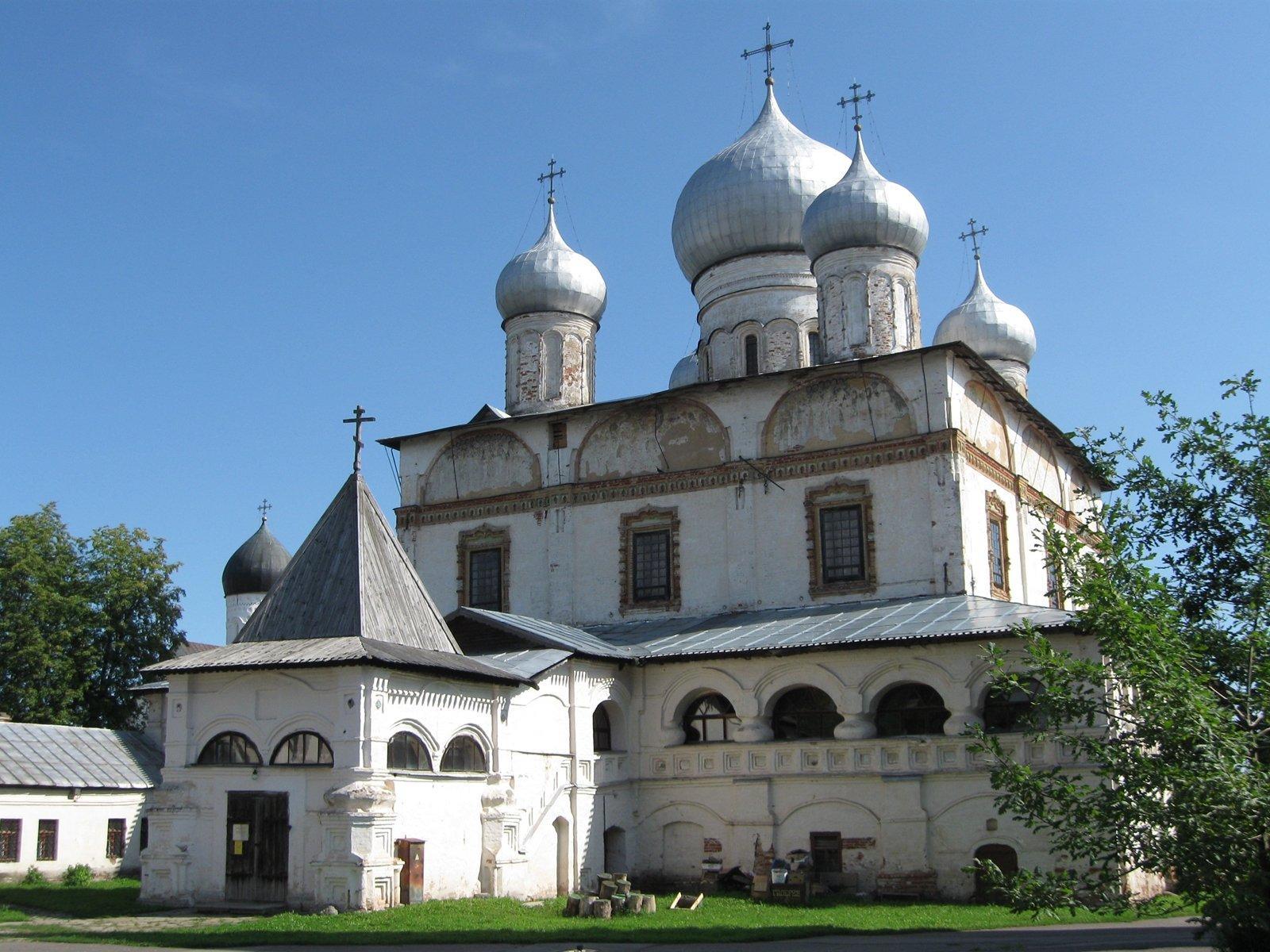 Церкви Ярославова Дворища Великий Новгород